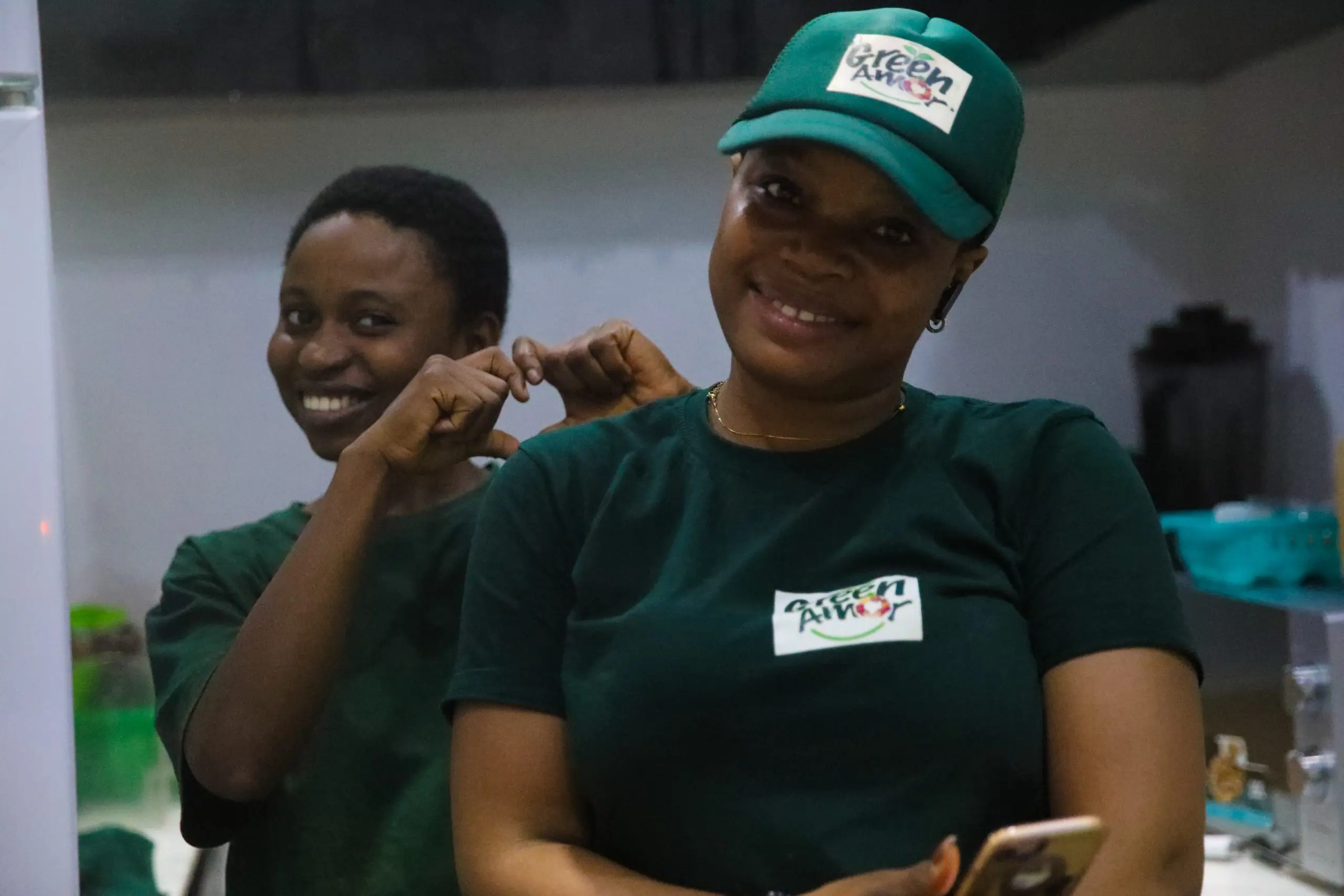 The Green Amor Savory team